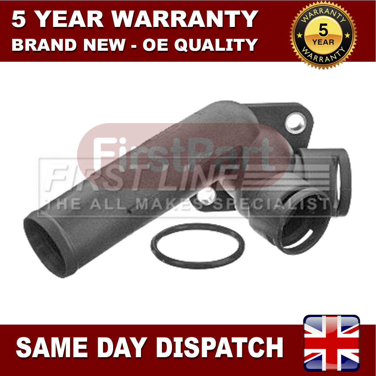 Fits VW Transporter 19902003 2.4 D 2.5 TDi FirstPart Coolant Flange